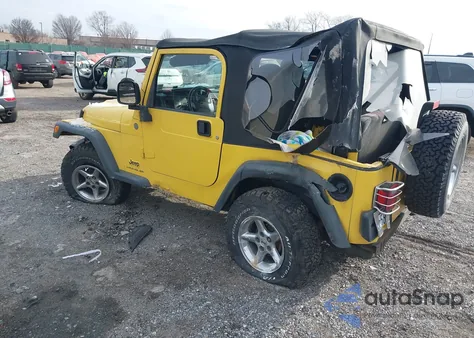 2004 Jeep Wrangler Se from USA, damaged, VIN 1J4FA29124P756757